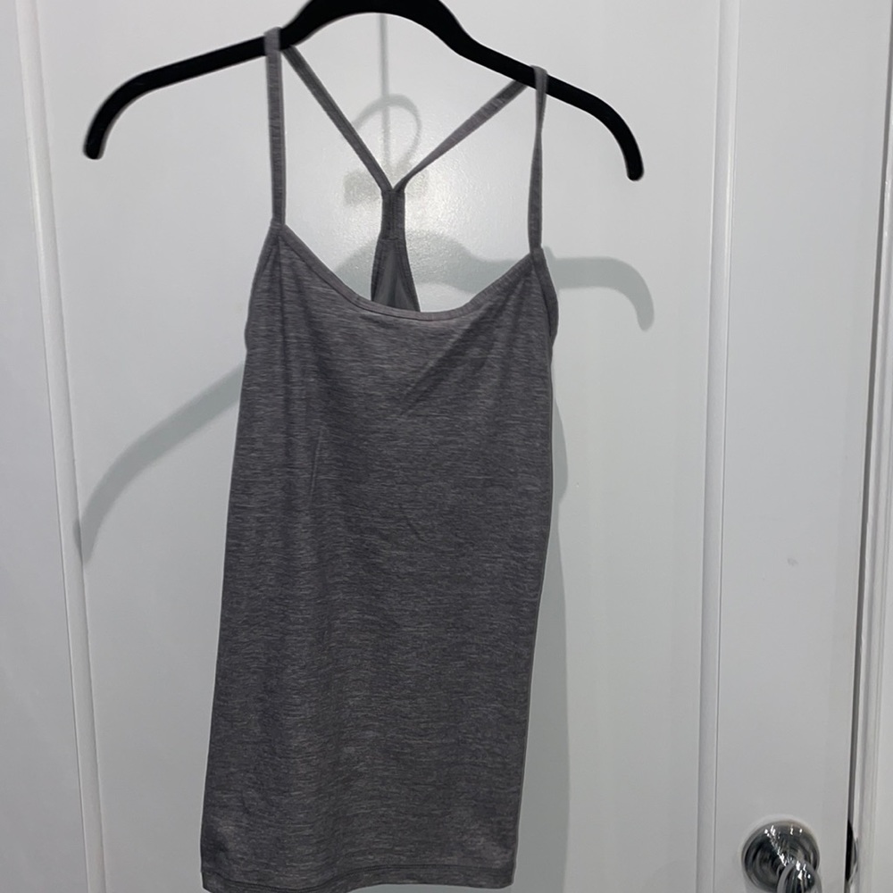 Lulu lemon grey tank top